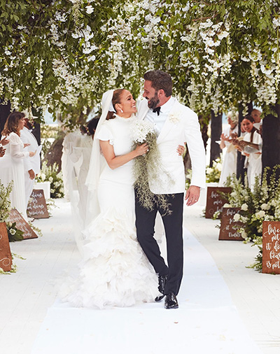 More Pictures From Jennifer Lopez and Ben Affleck's Wedding
